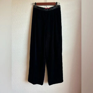 KGR Petites Velvet Wide Leg Trouser